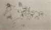 JAMES A. M. WHISTLER Group of 6 etchings from the Jubilee or Naval Review Set.
